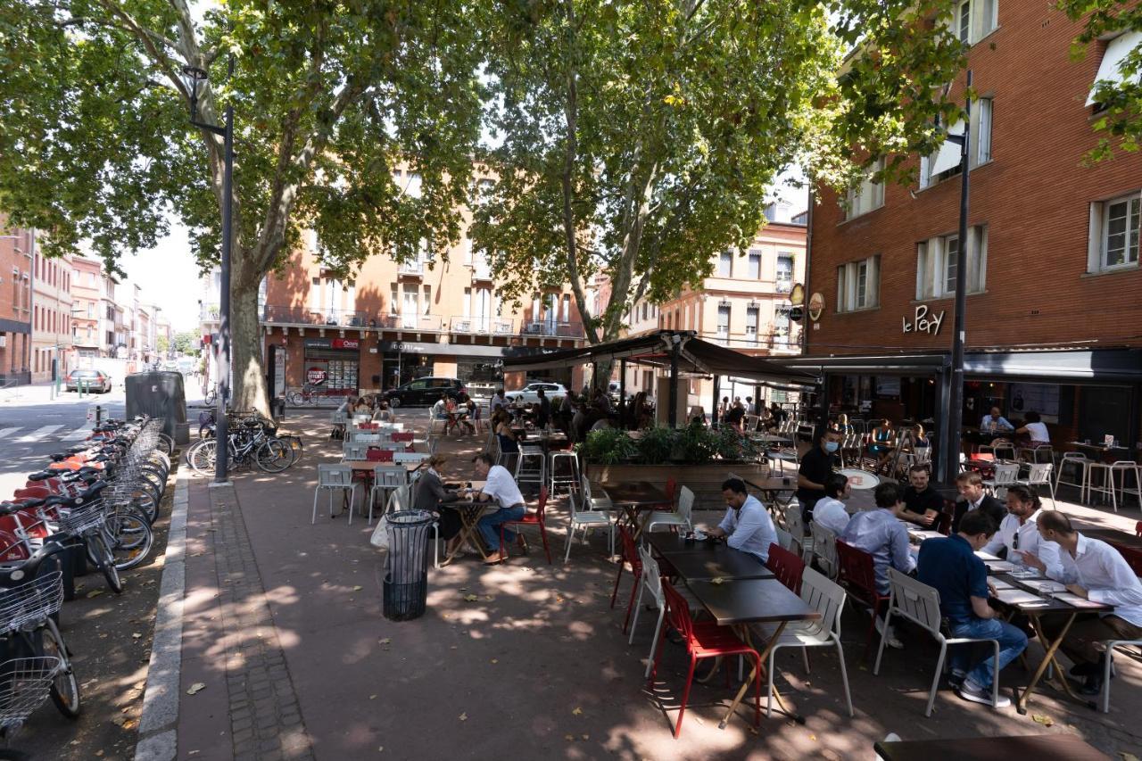 Le Chine - Patio Convivial - Parking - Centre Daire Toulouse Dış mekan fotoğraf